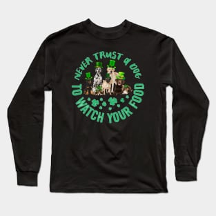 Funny st patricks day sayings, irish quotes Long Sleeve T-Shirt